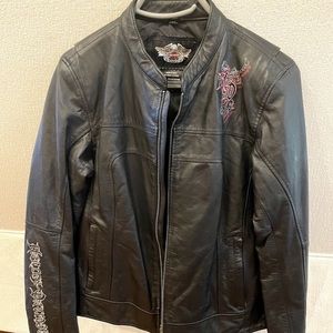 Harley Davidson leather jacket!